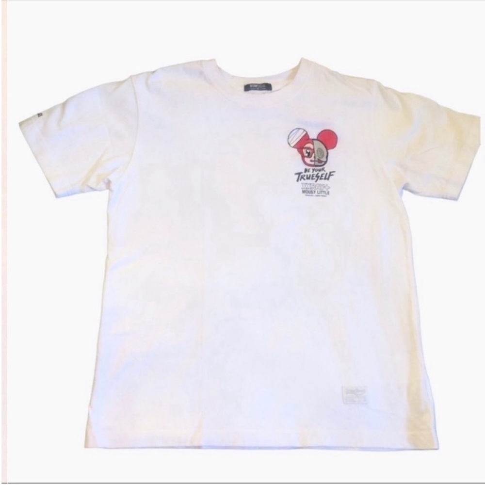 StayReal XXRay x Mousy Little Be Your True Self Graphic T-Shirt Streetwear M